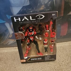 2016 HALO Universe Series SPARTAN LOCUS Video Game Action Figure Toy MATTEL New!